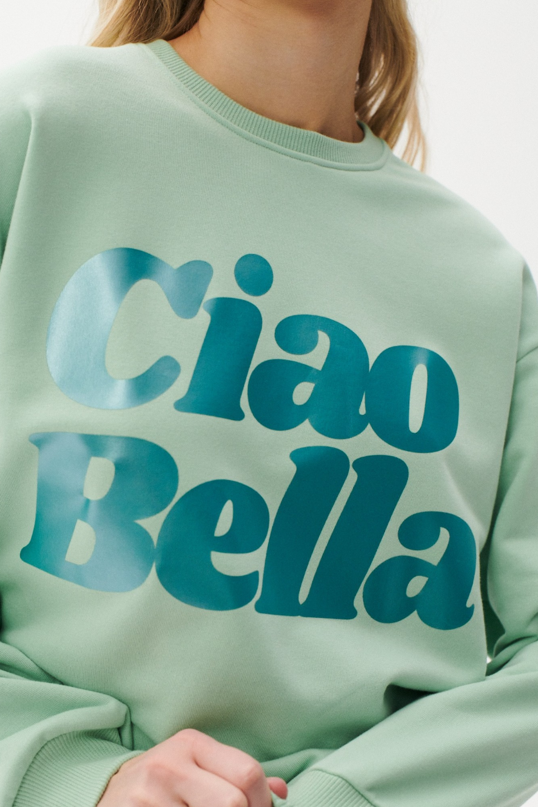 BLUZA CIAO BELLA MIĘTOWA