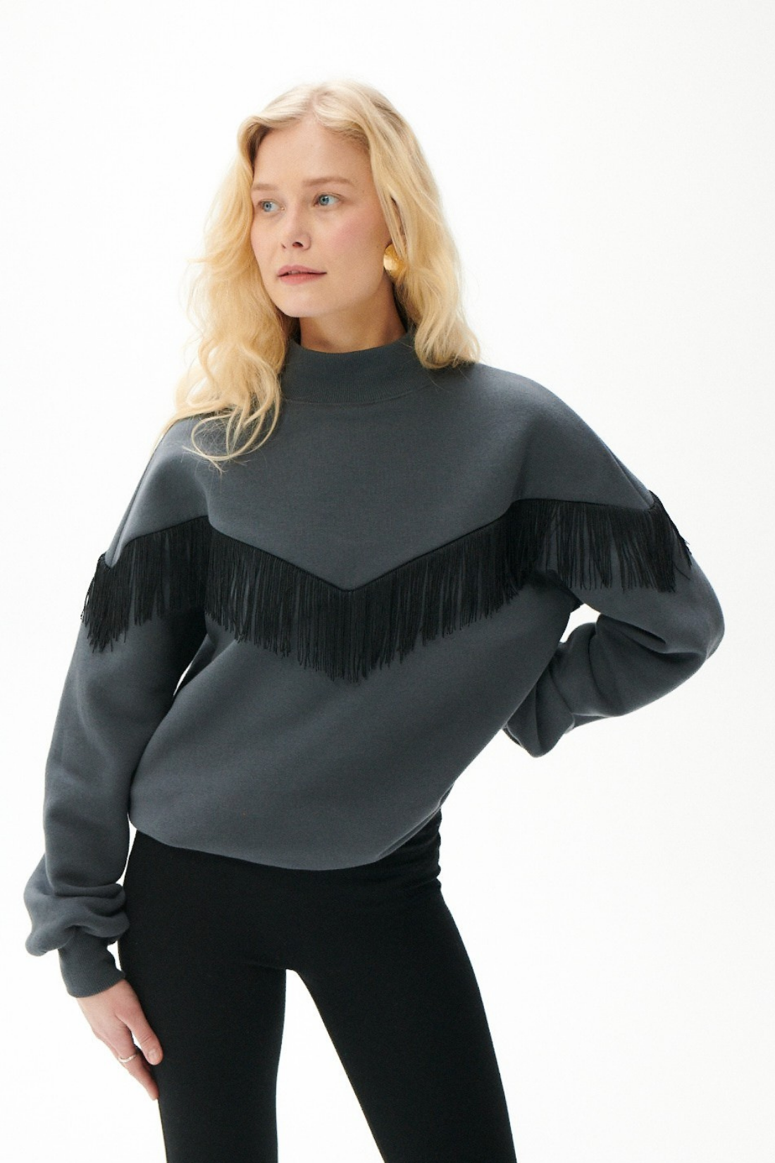 VESPER GRAY SWEATSHIRT