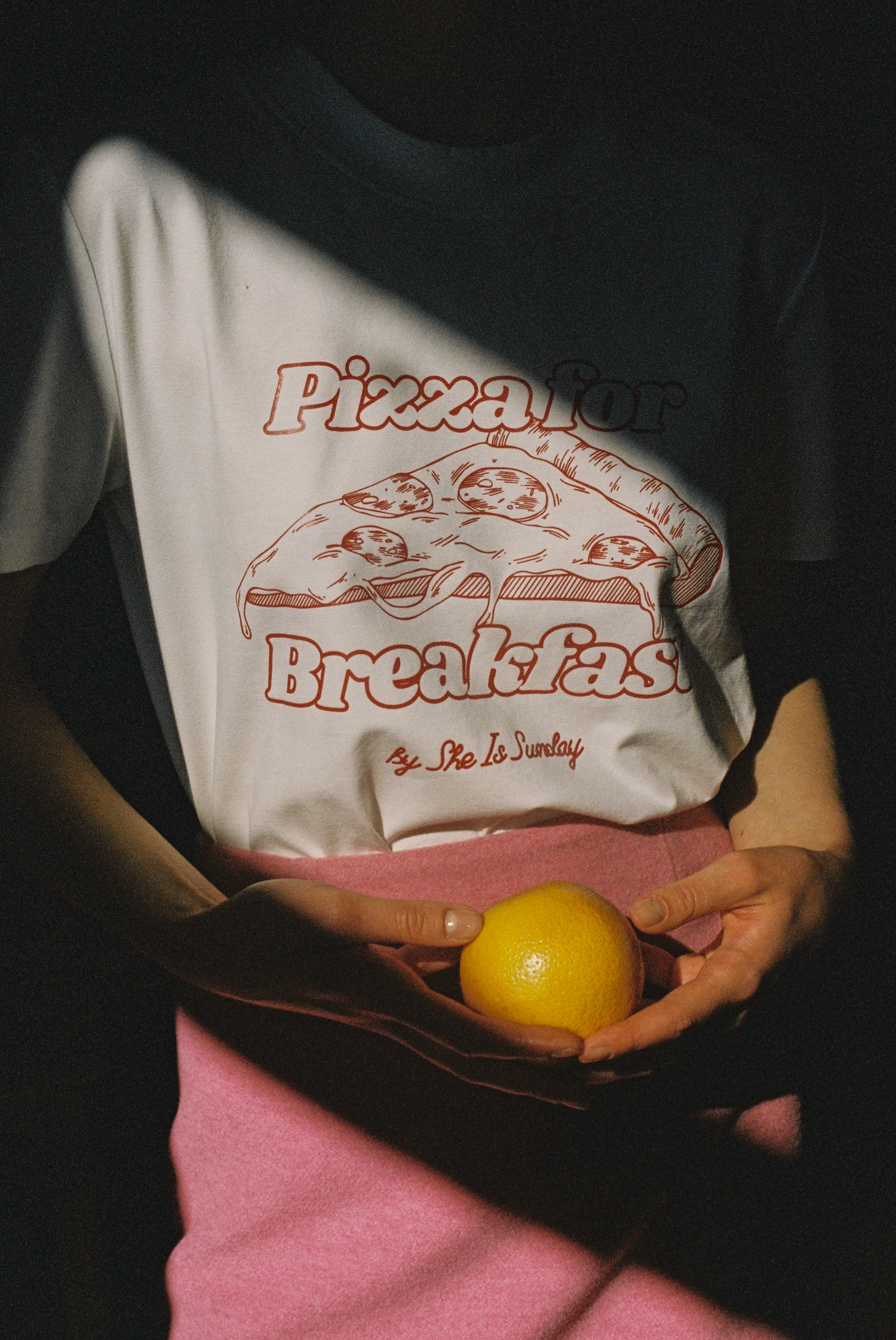 T-SHIRT PIZZA FOR BREAKFAST