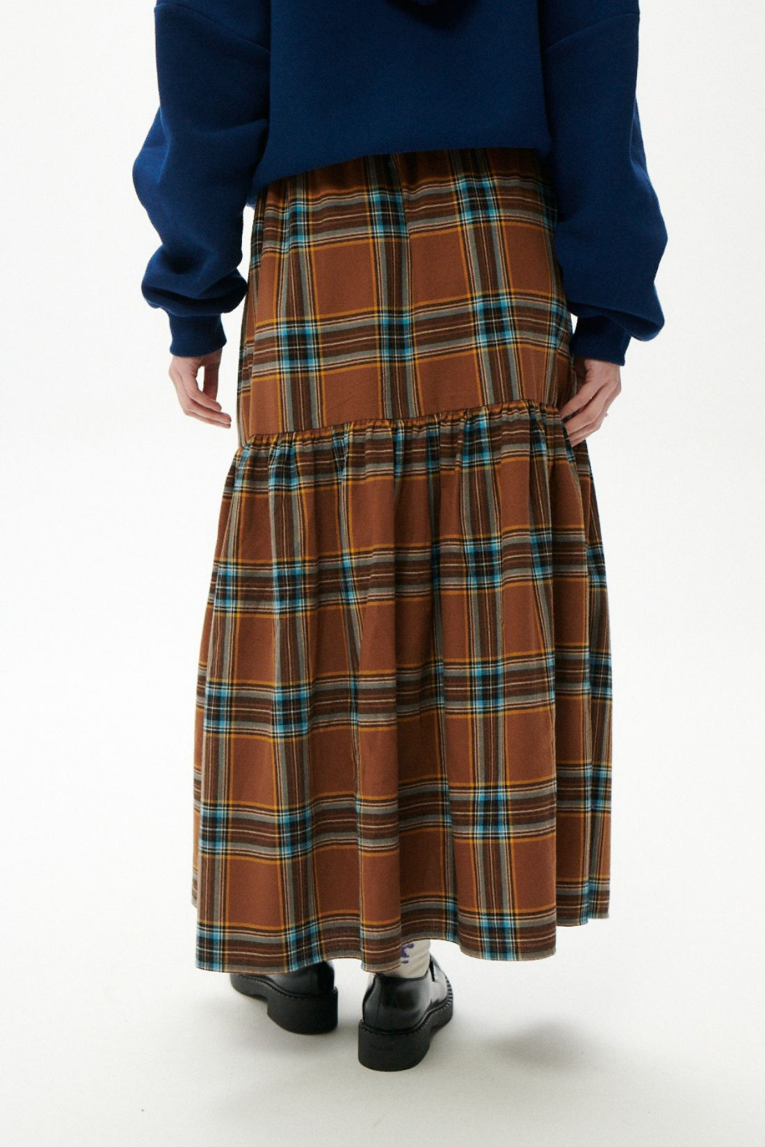 SPÓDNICA SUNDAY ARCHIVE BRĄZOWA