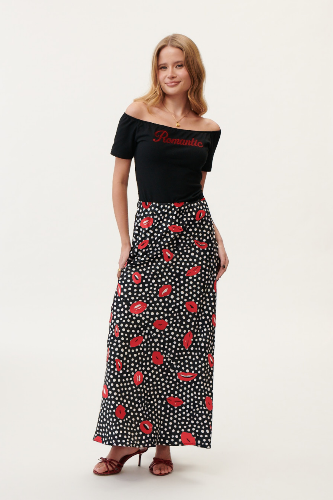 SPÓDNICA HOLLYWOOD LIPS