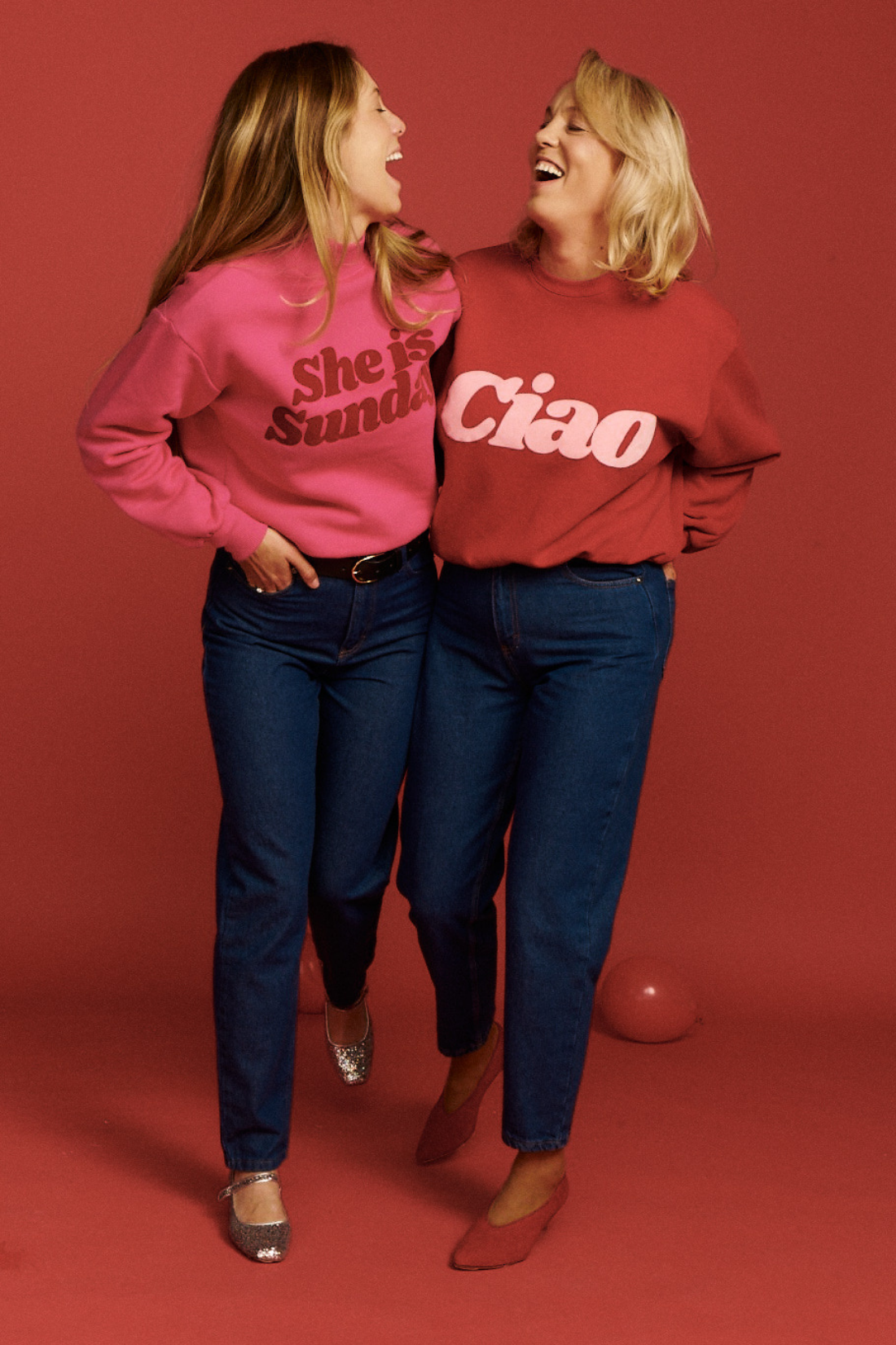 SPODNIE JEANSOWE FEMME CIEMNY NIEBIESKI - STANDARD