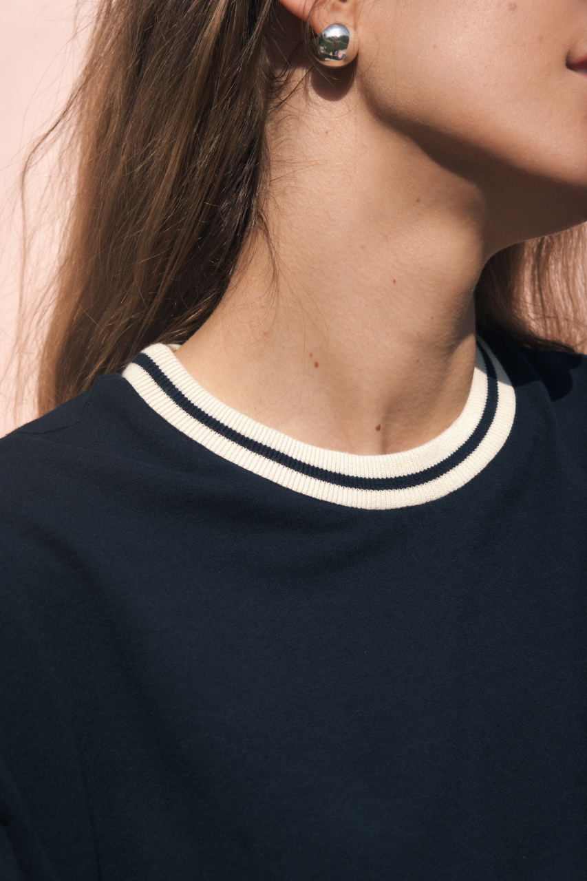 T-SHIRT LONDON NAVY OVERSIZE