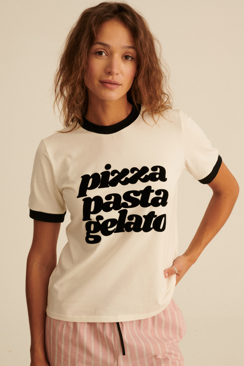 T-SHIRT PIZZA PASTA GELATO