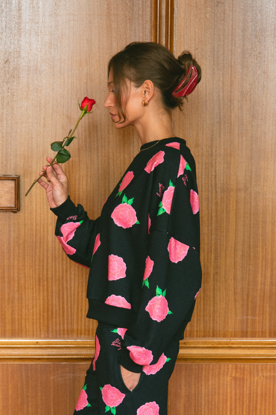 BLUZA AMORE ROSA