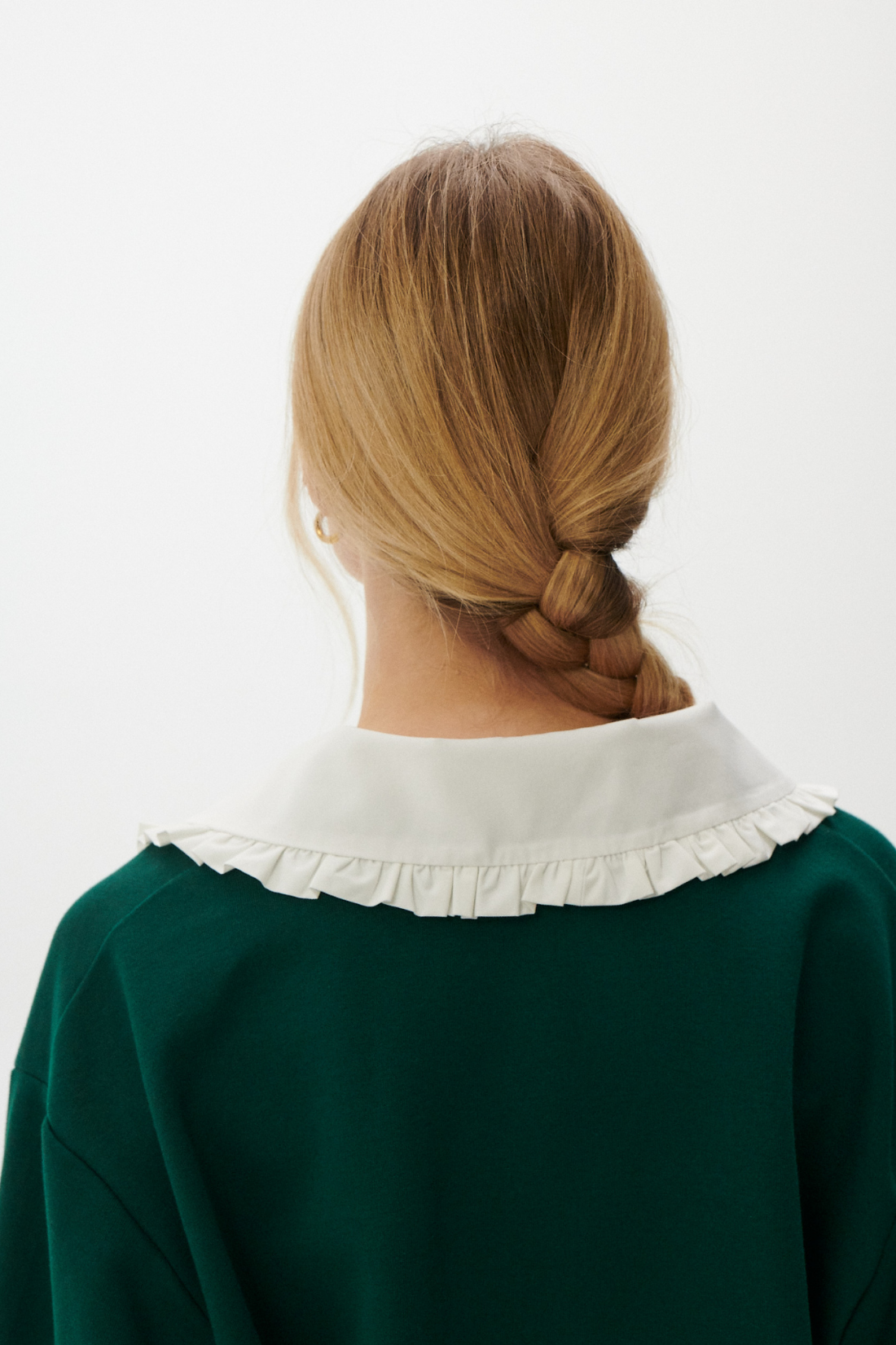 KARDIGAN GRACE V-NECK BUTELKOWA ZIELEŃ