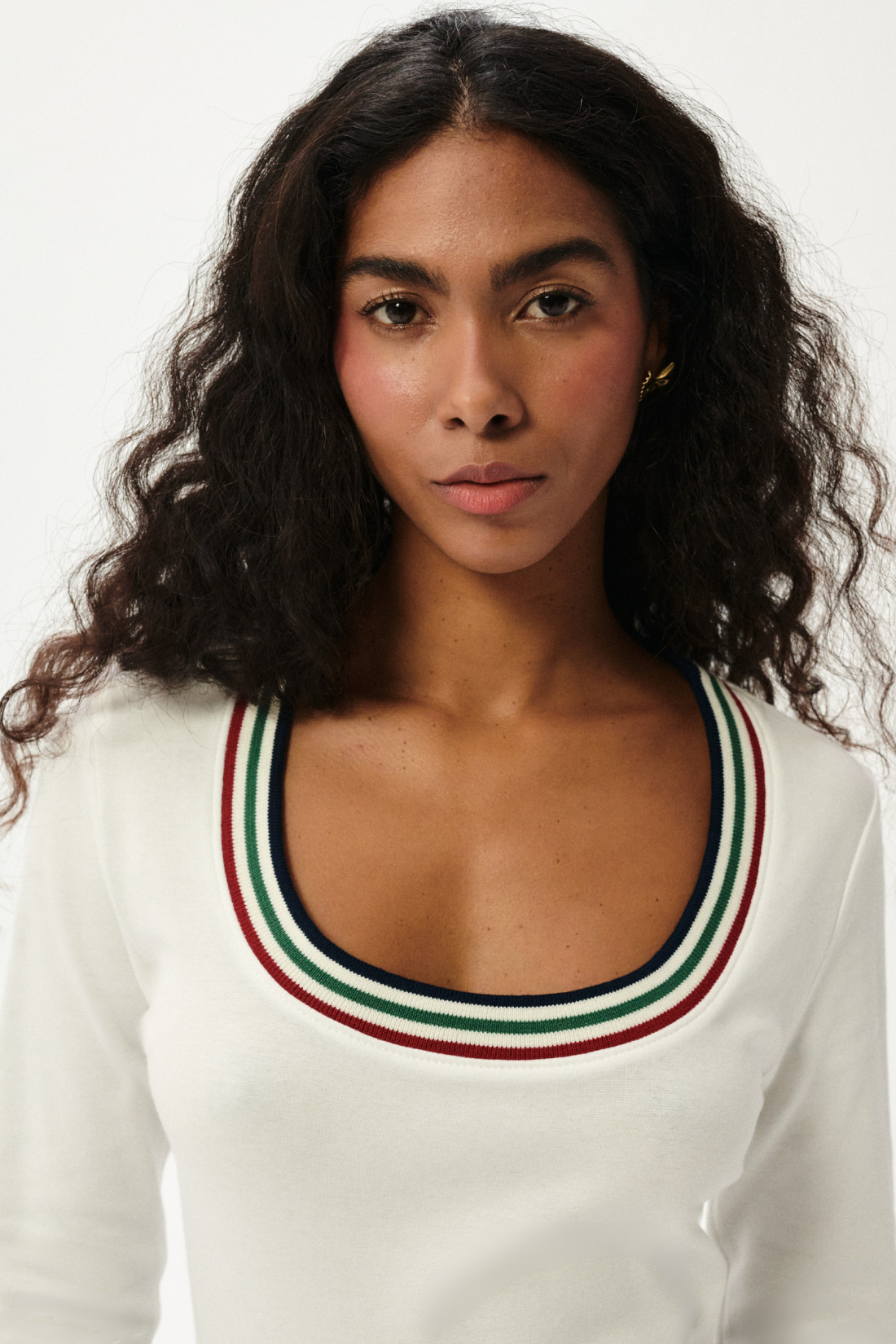 LONGSLEEVE SPORTINA BIAŁY