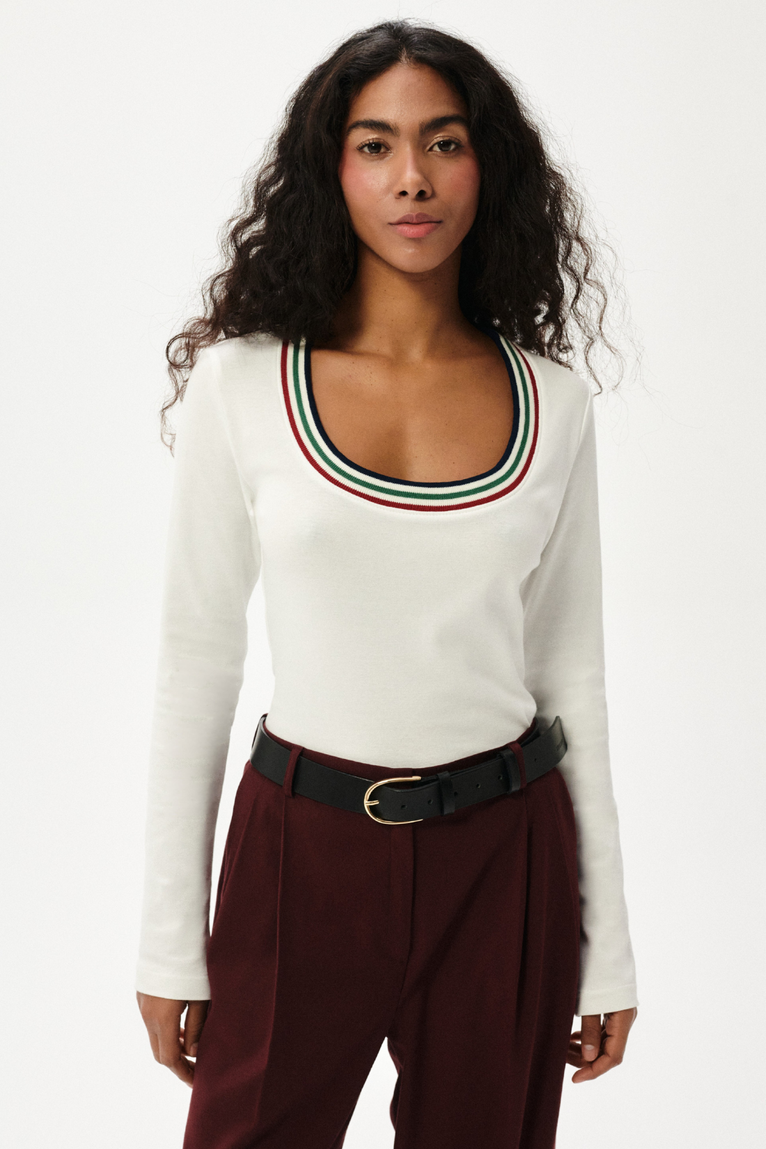 LONGSLEEVE SPORTINA BIAŁY