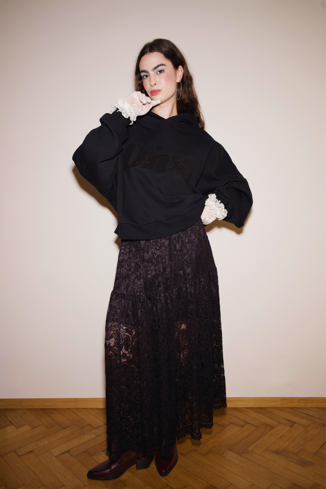 SPÓDNICA SELVA CZARNA