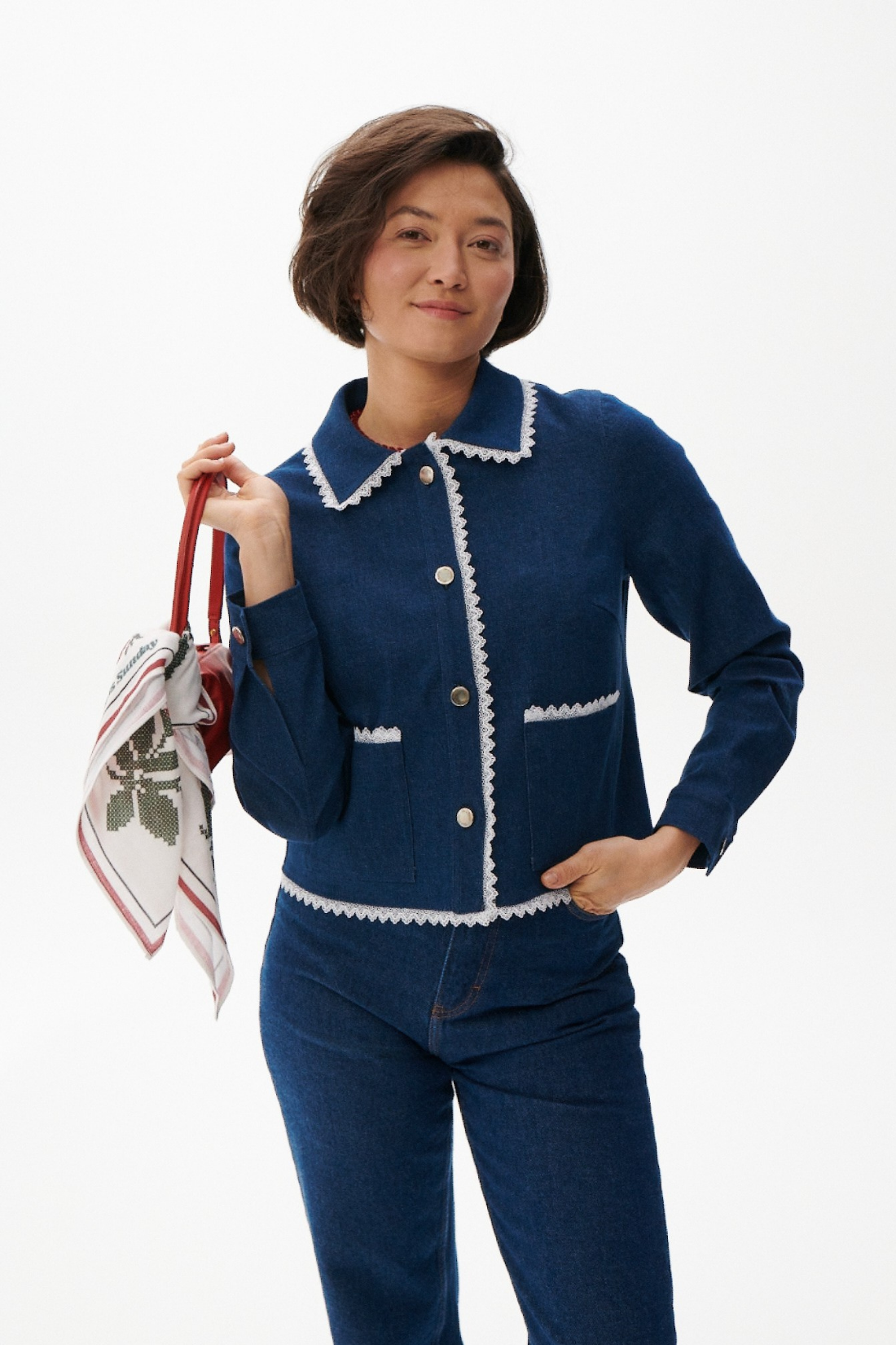 KURTKA LISBOA JEANSOWA