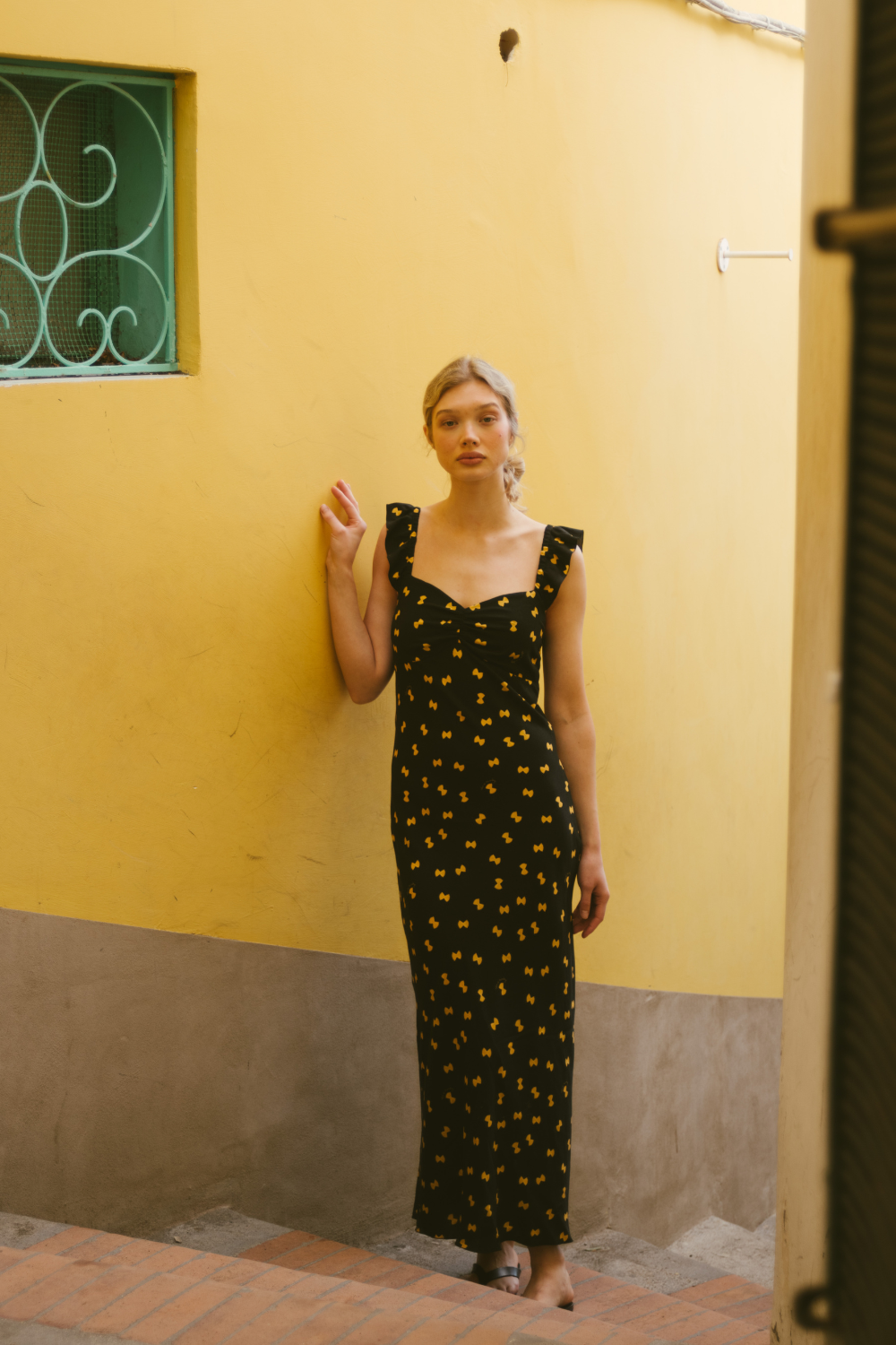 DRESS FARFALLE BLACK