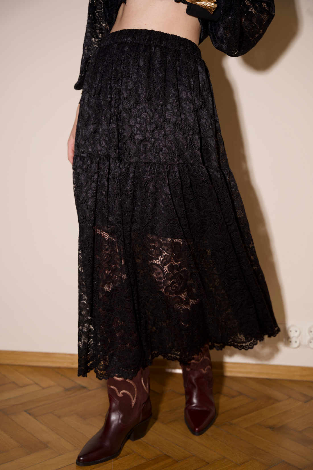 SPÓDNICA SELVA CZARNA