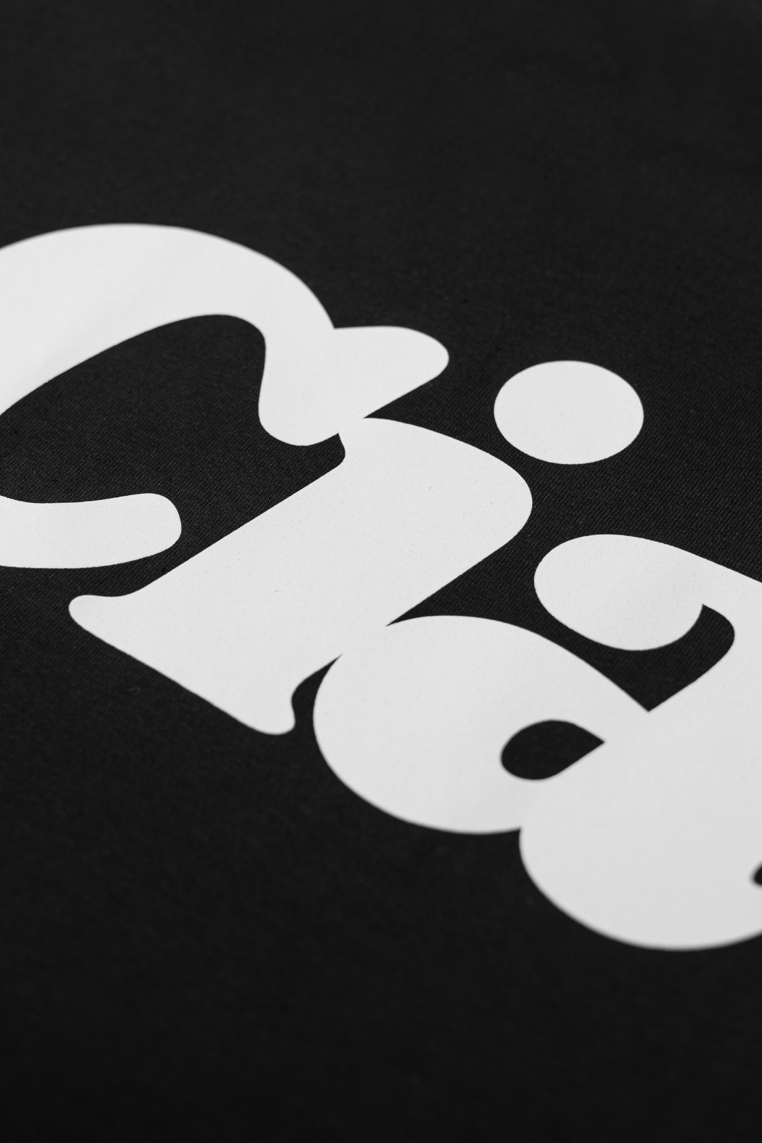 T-SHIRT CIAO BLACK - UNISEX