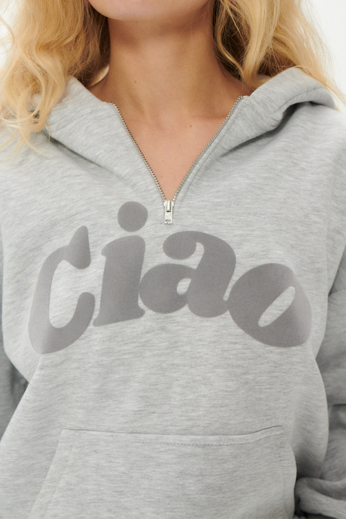 BLUZA CIAO HOODIE SZARA
