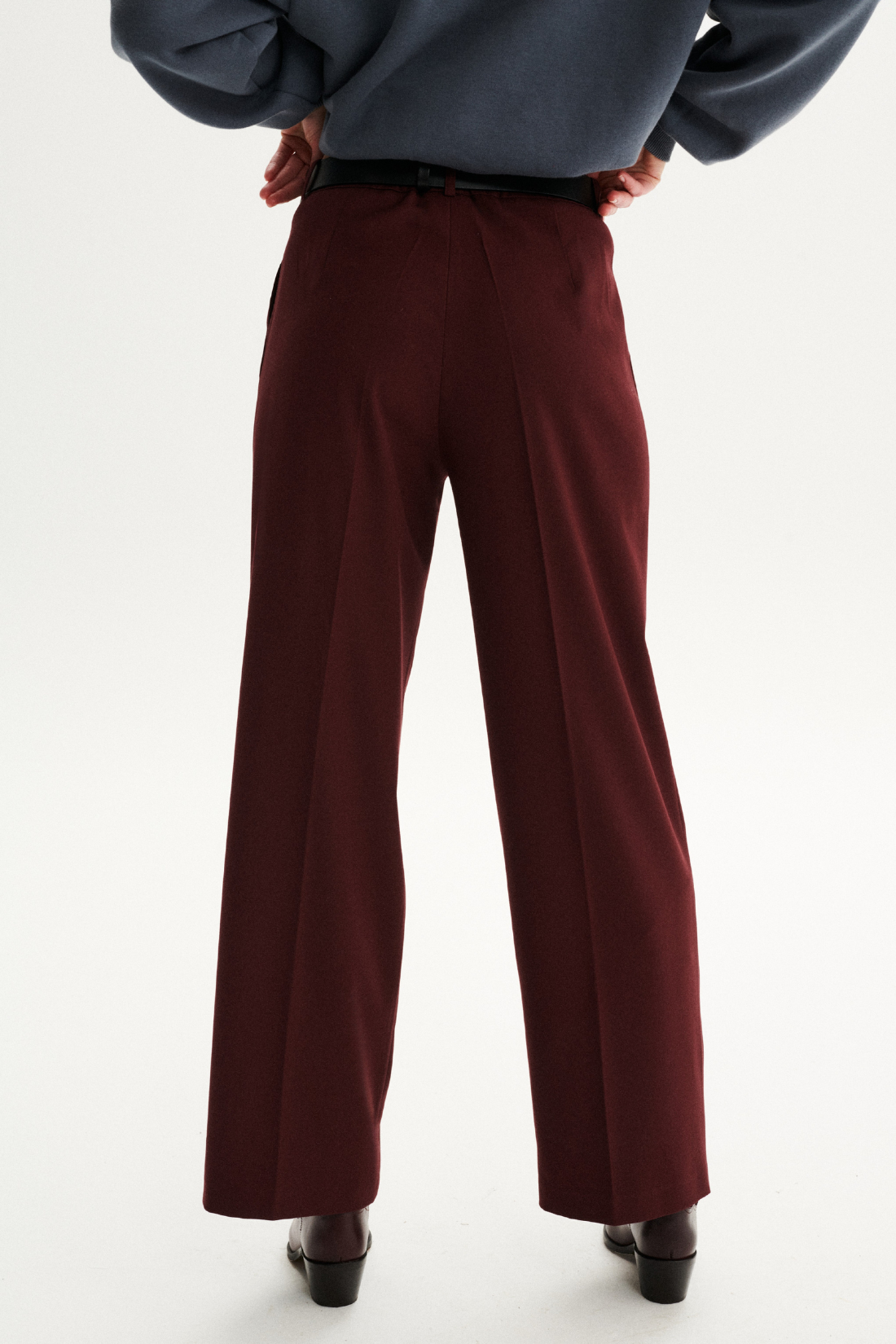 Burgundy Pants Pantaloni