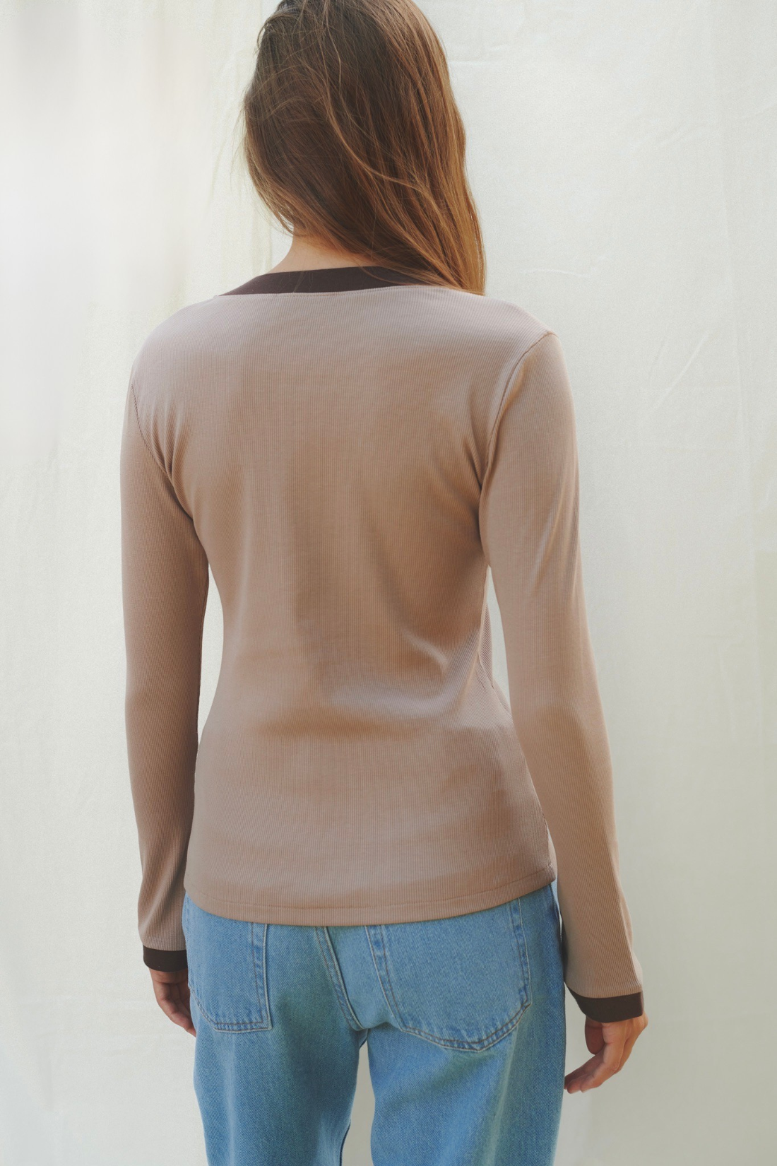 LONGSLEEVE FELICITA MOKKA