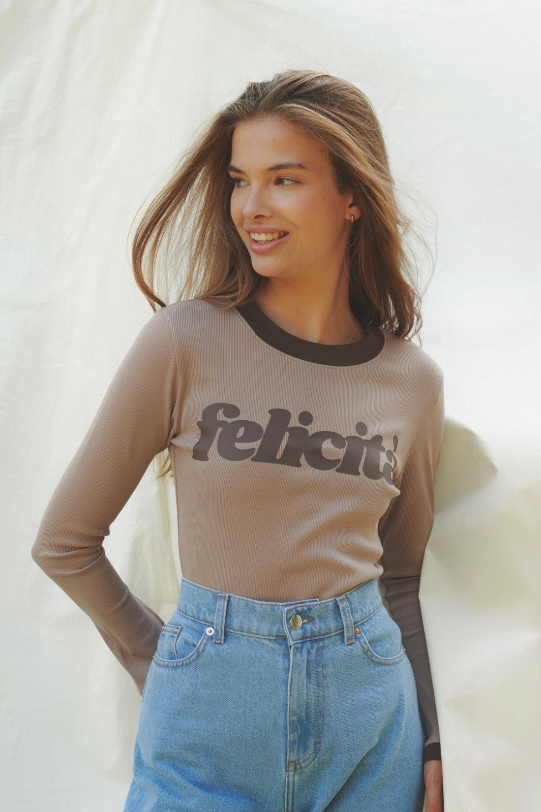 LONGSLEEVE FELICITA MOKKA