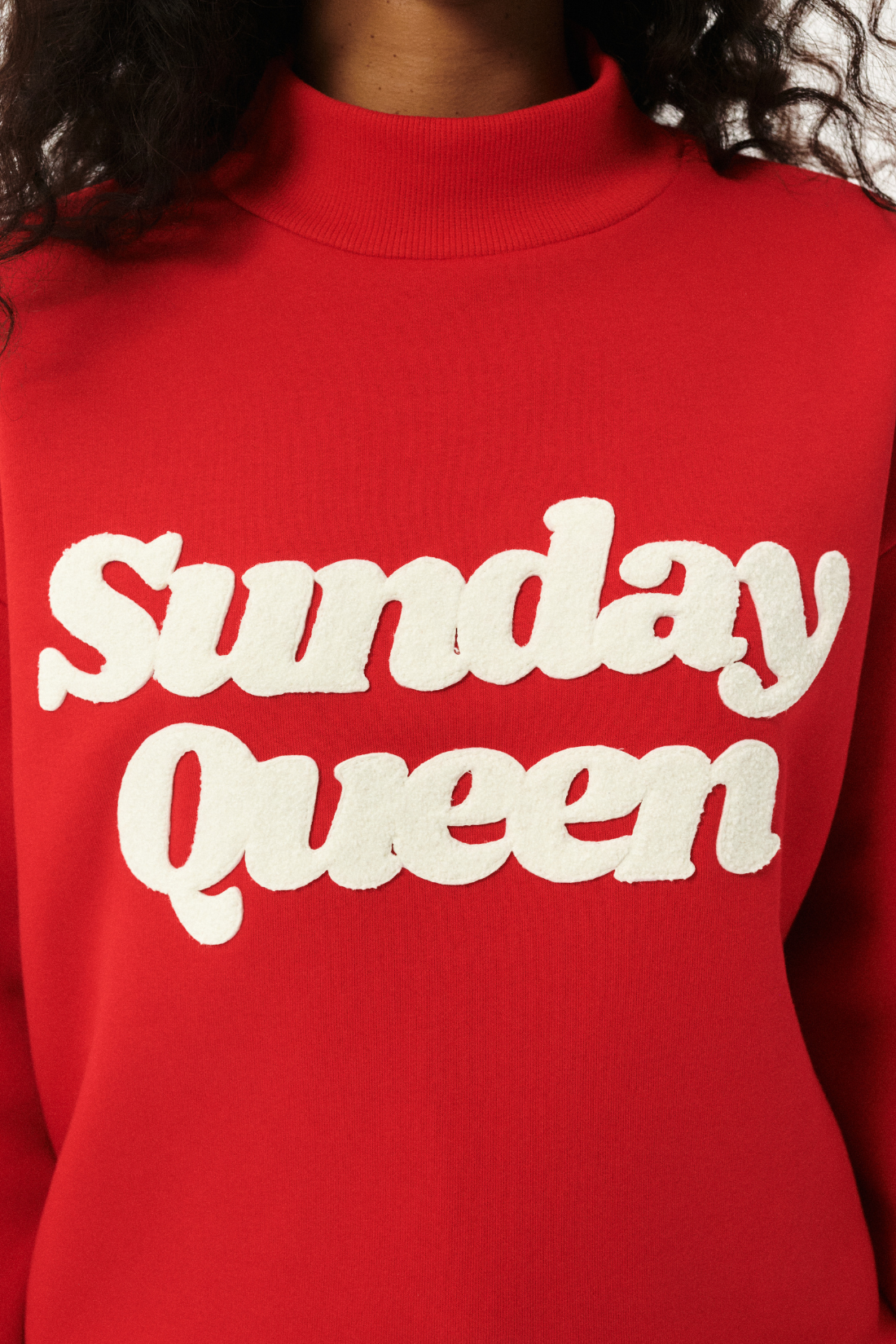 BLUZA SUNDAY QUEEN CZERWONA