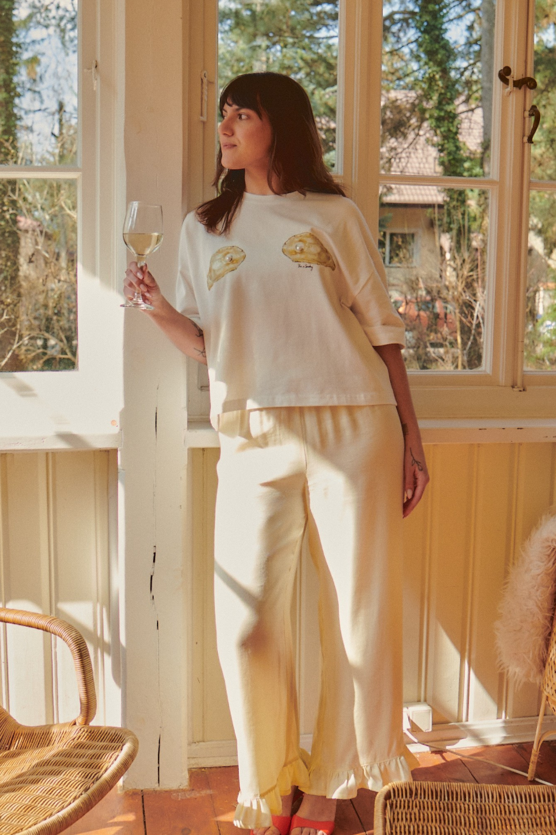 SPODNIE ESTELLE MASEŁKOWE