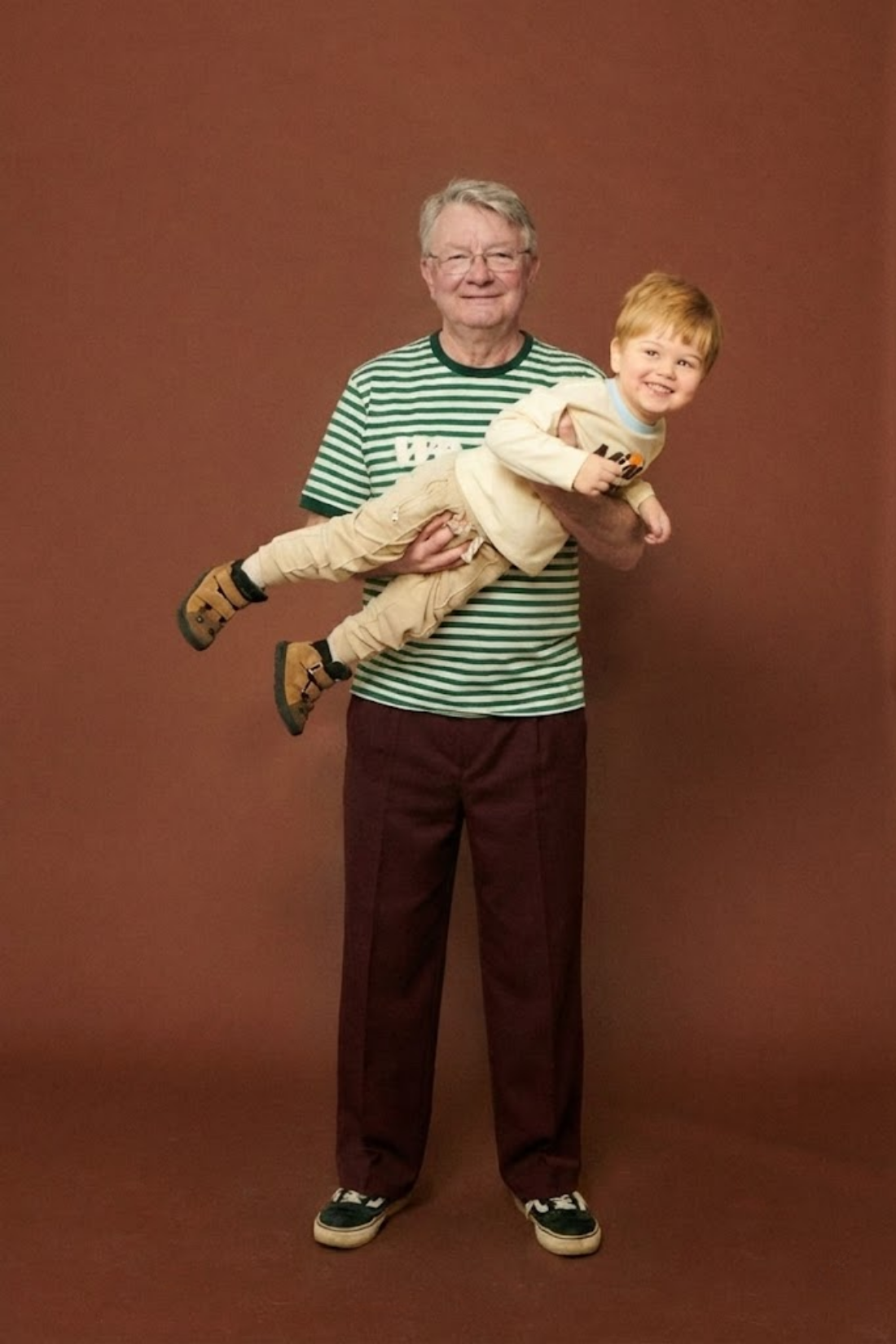 T-SHIRT WE ARE FAMILY STRIPED - MEN