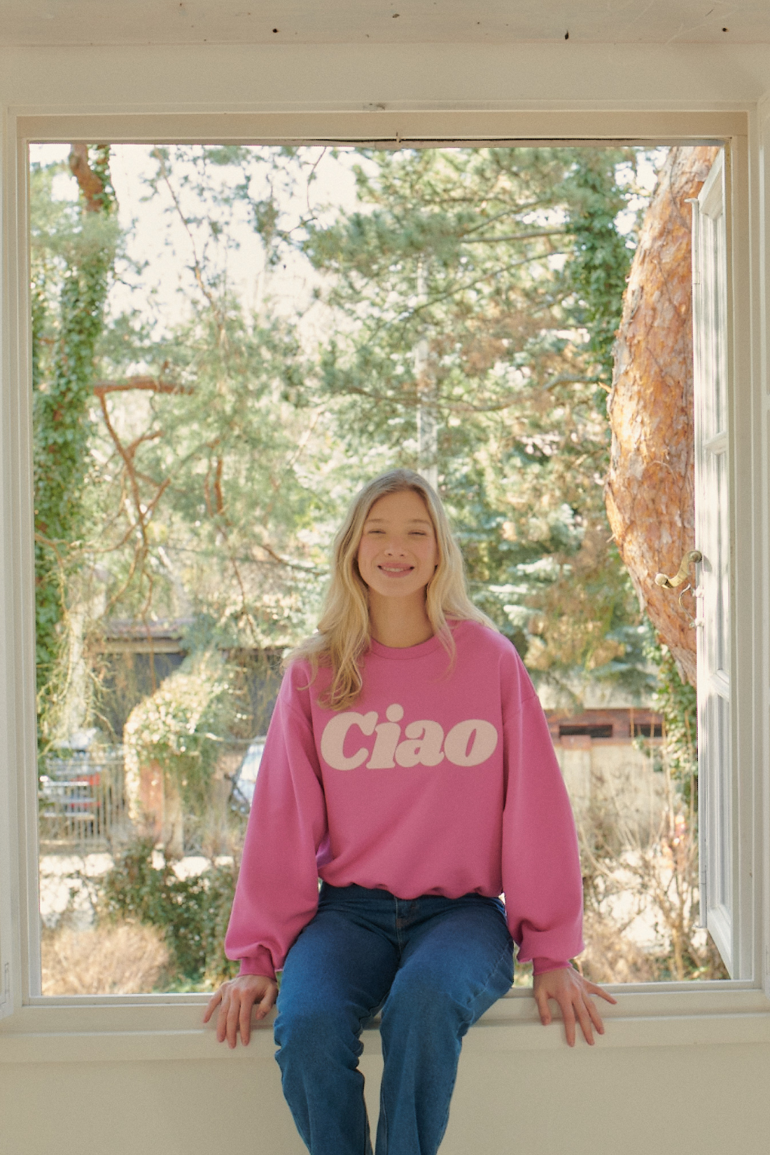 BLUZA CIAO SIS RÓZOWA