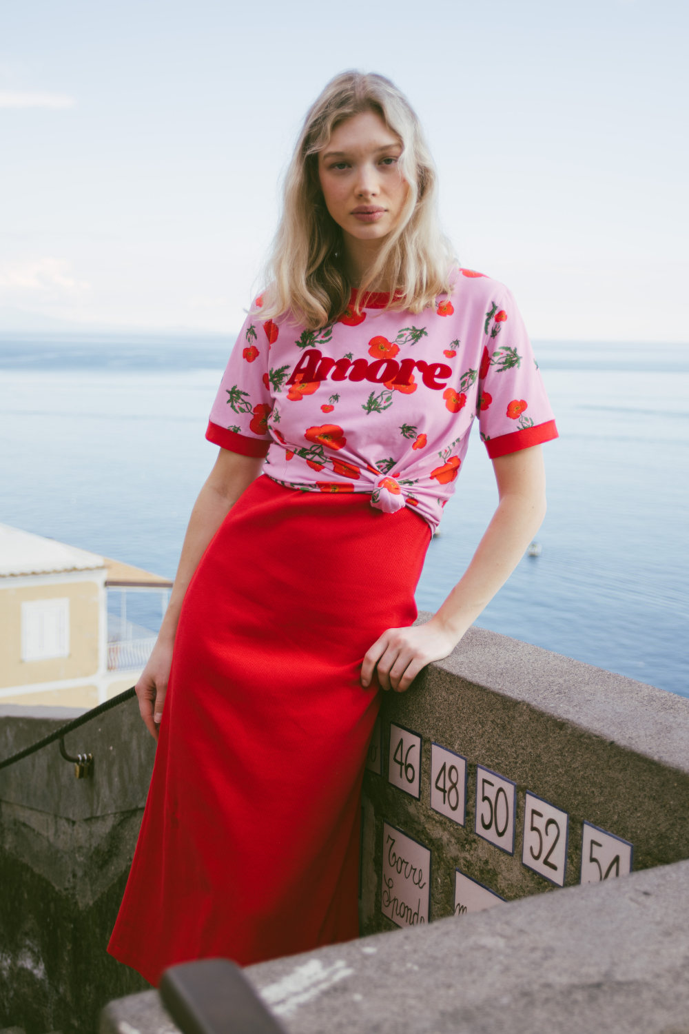 T-SHIRT AMORE POPPY