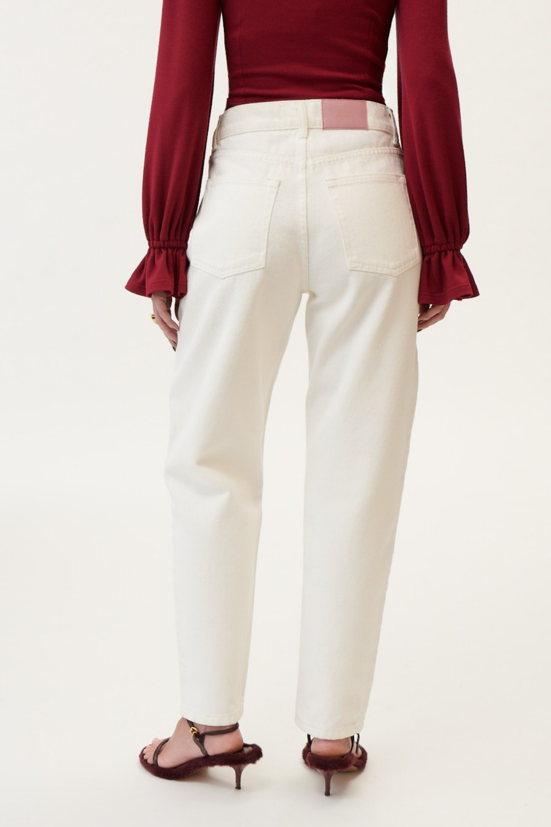 SPODNIE JEANSOWE FEMME NATURAL - TALL