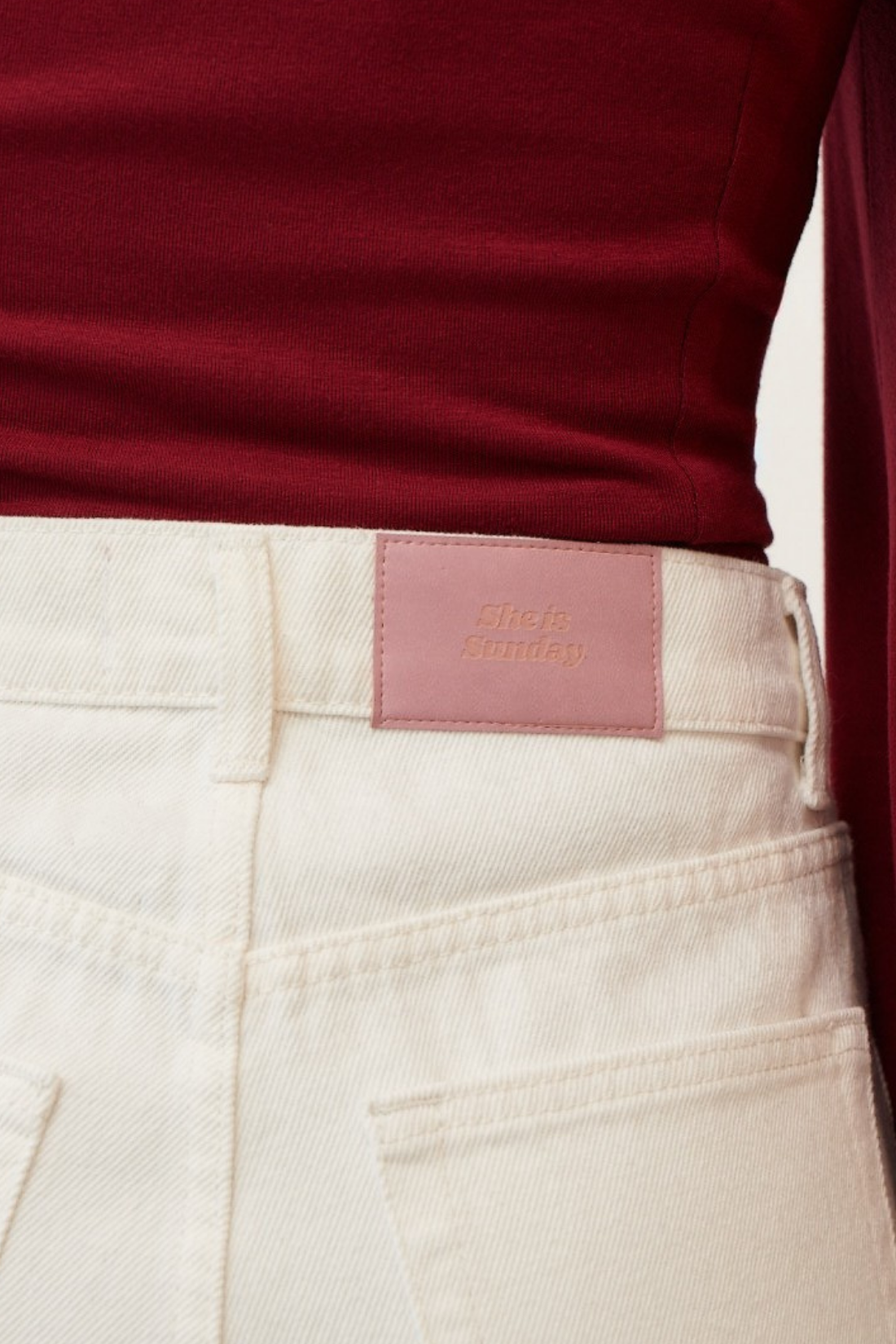 SPODNIE JEANSOWE FEMME NATURAL - TALL