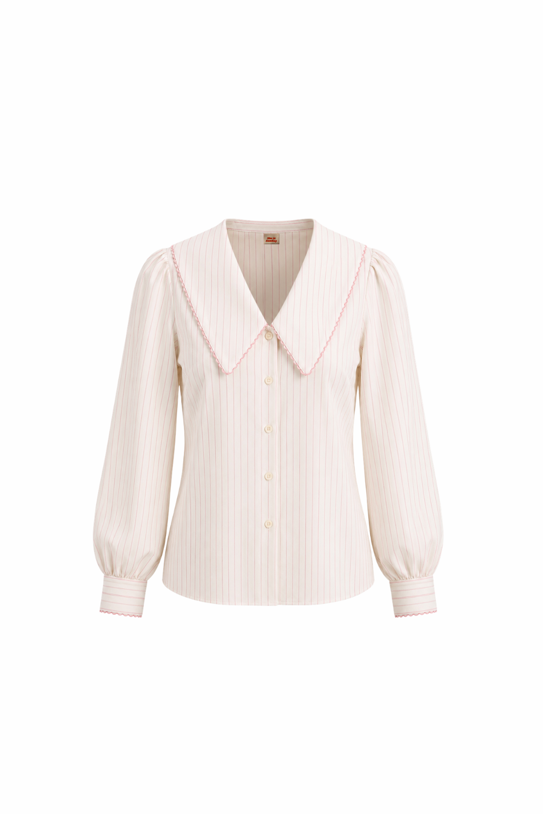 Petite Blue Striped Shirt