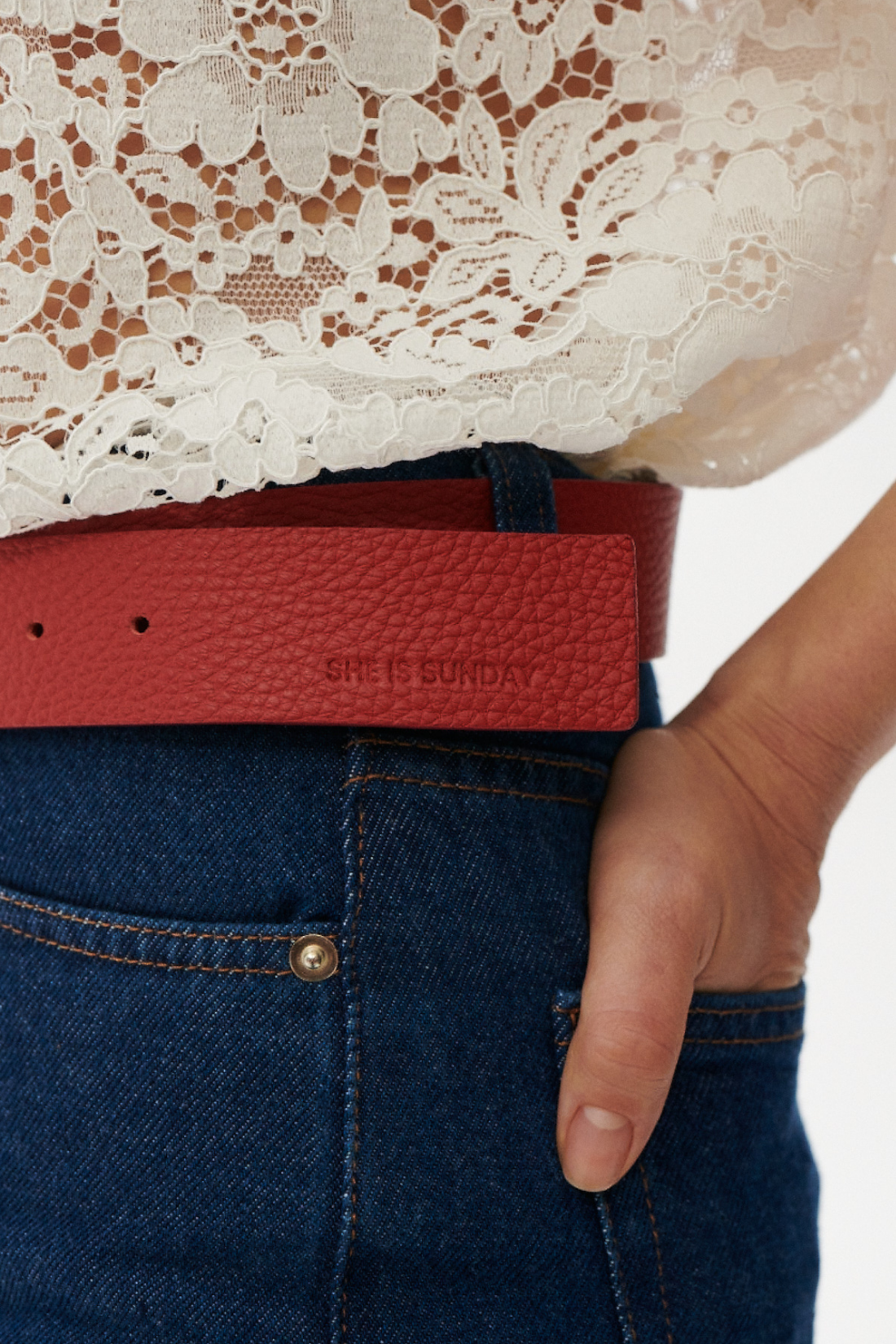 PASEK SKÓRZANY FARO