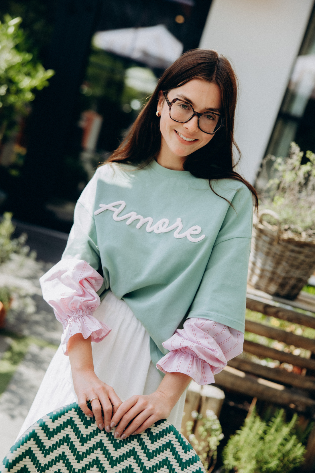 LONGSLEEVE AMORE ZIELONY
