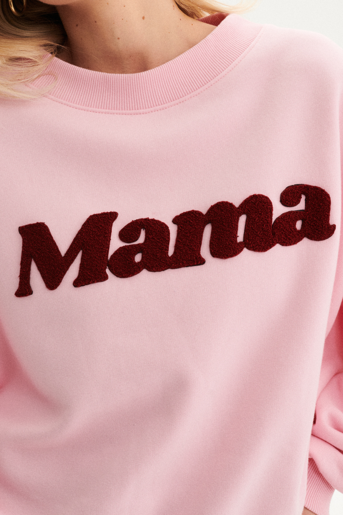 BLUZA MAMA RÓŻOWA