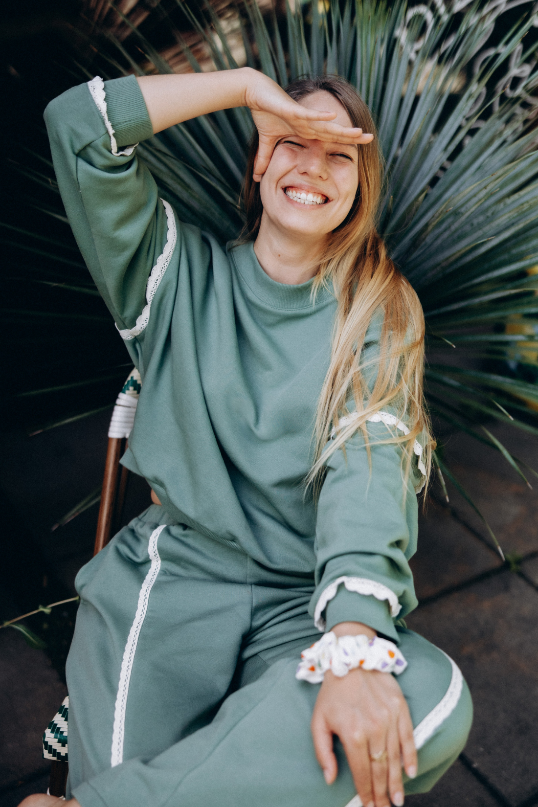 BLUZA FAVOLA ZIELONA
