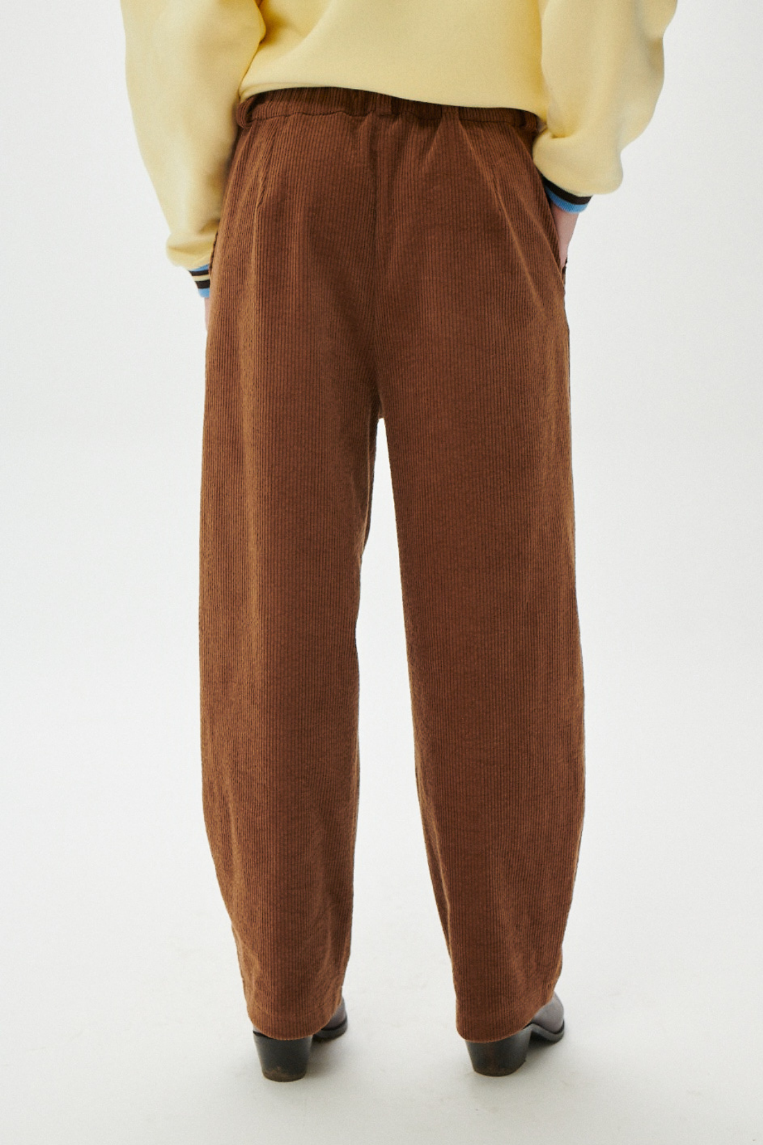 SELVAGGIA CARAMEL PANTS