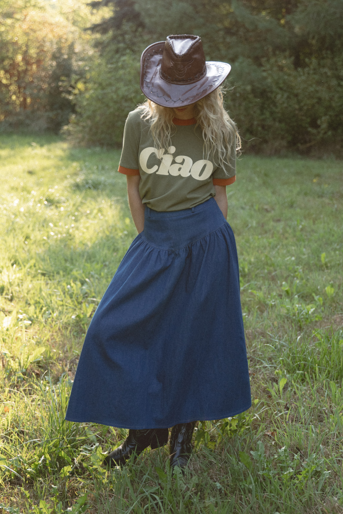 CIAO Olive T-Shirt