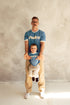 T-SHIRT PADRE NIEBIESKI - MEN