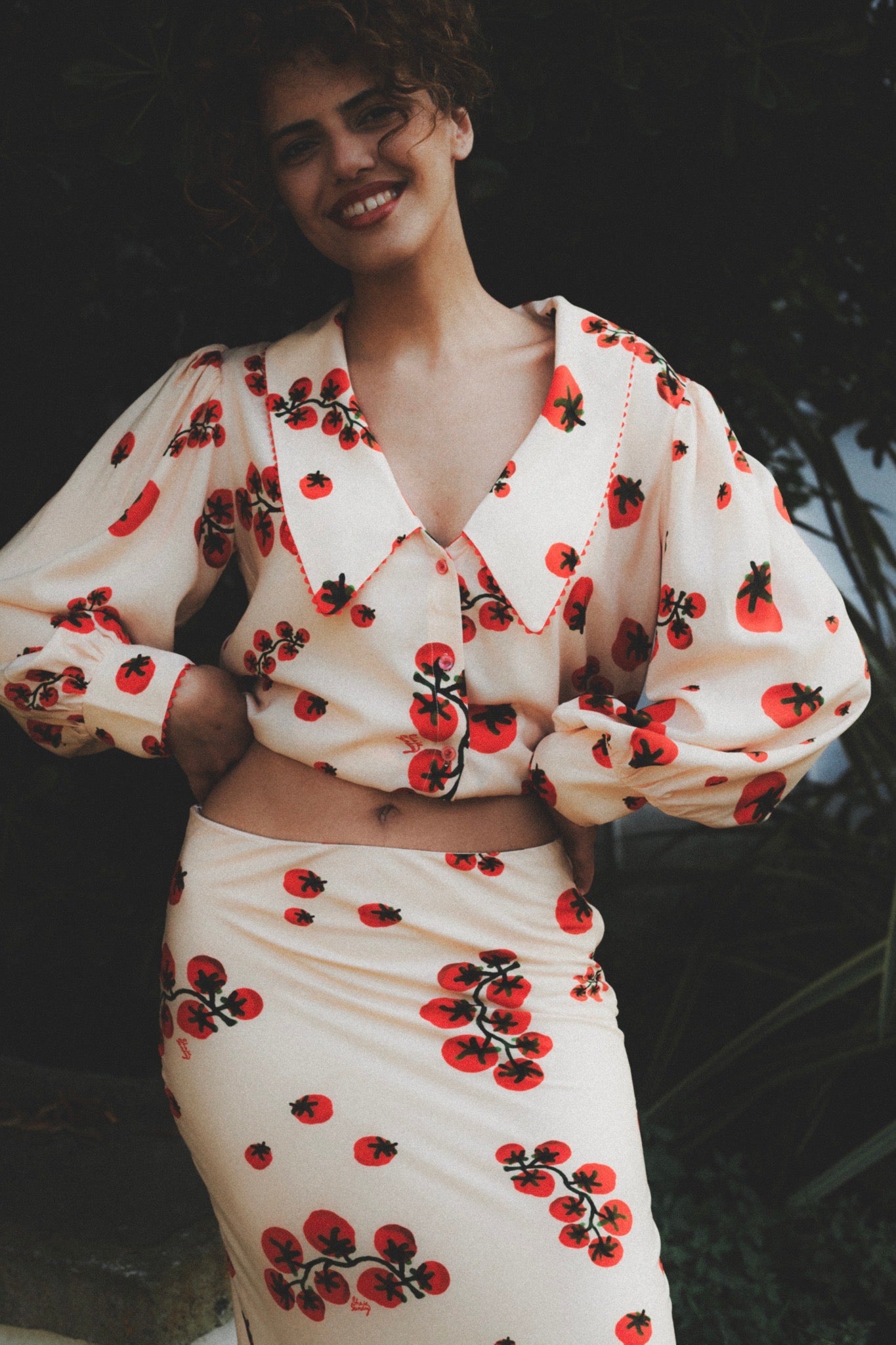 KOSZULA POMODORO BEŻOWA