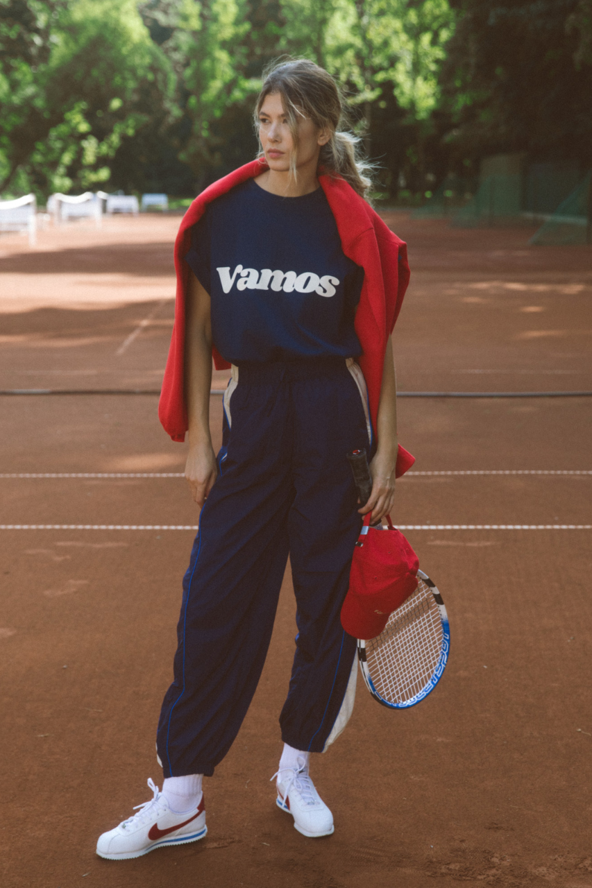 T-SHIRT VAMOS NAVY