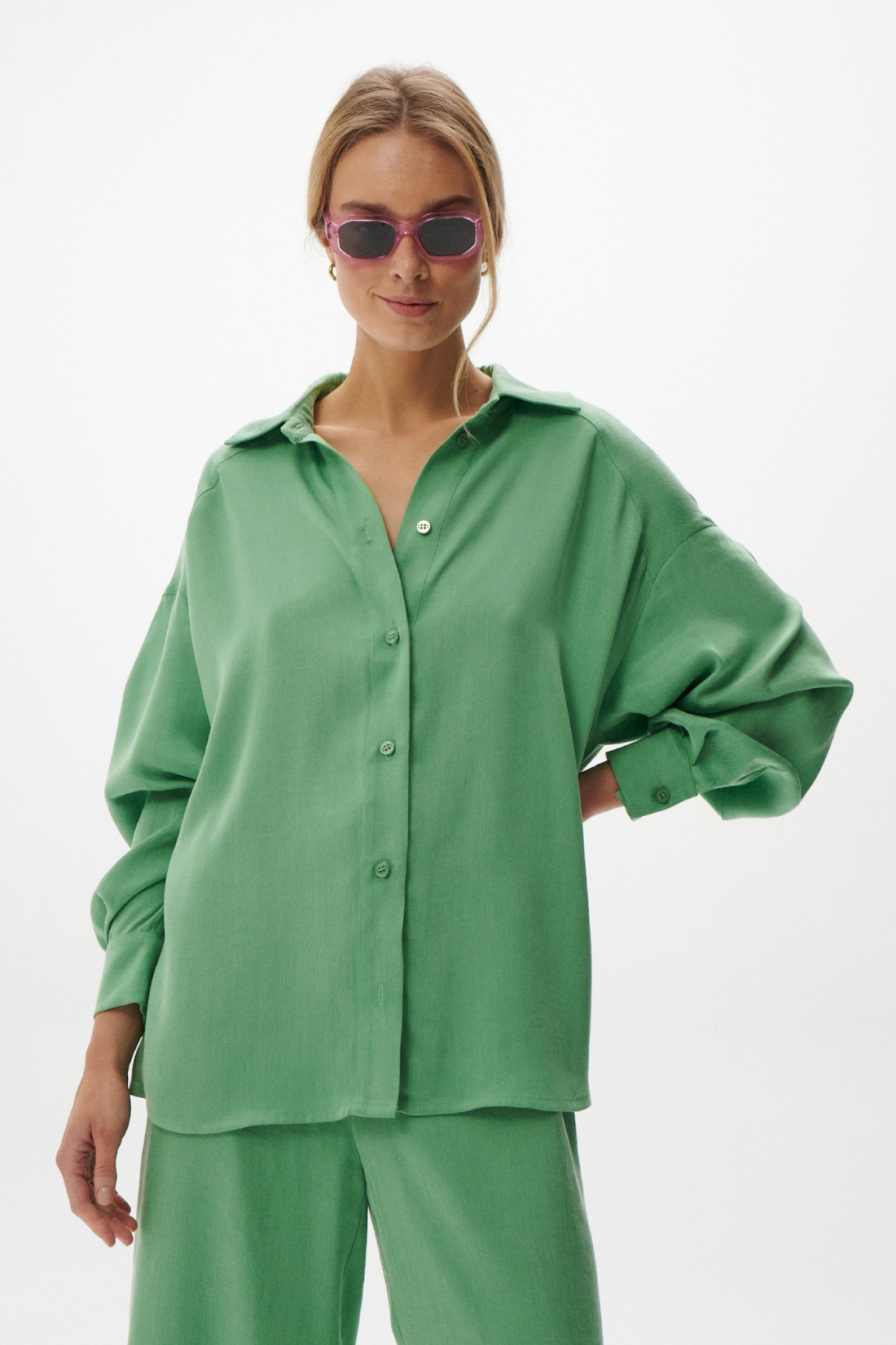 KOSZULA COPENHAGEN MUSE ZIELONA