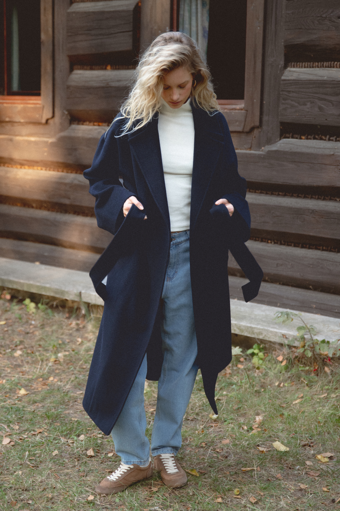 PŁASZCZ WILLOW CZARNY