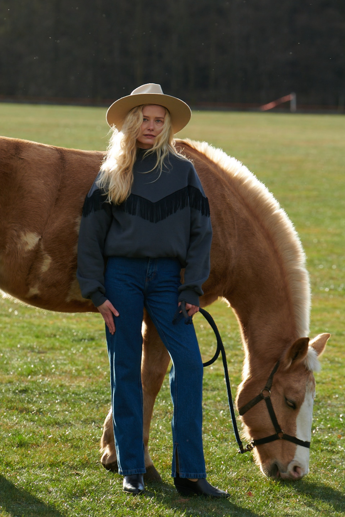 VESPER GRAY SWEATSHIRT