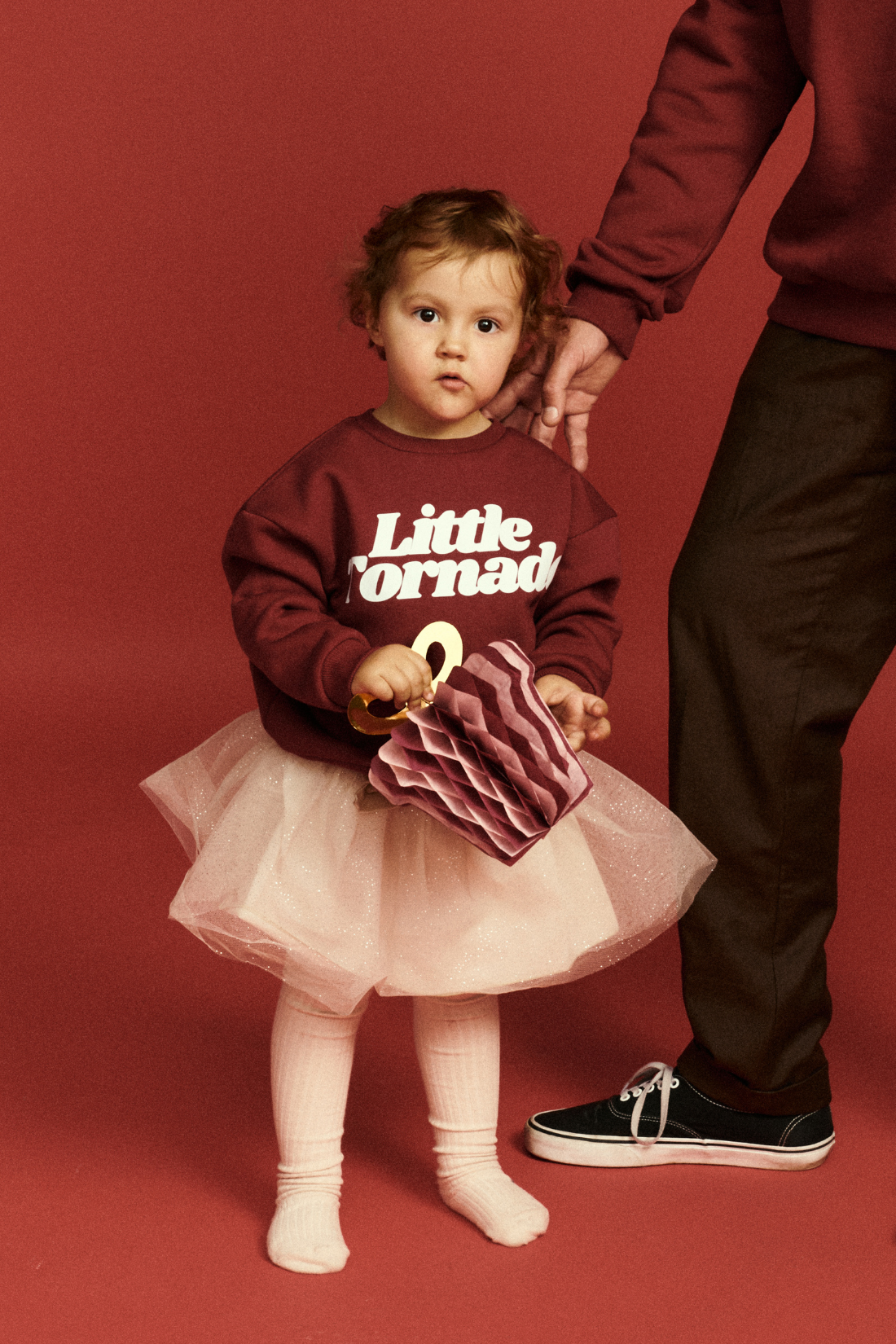 MINI TORNADO SWEATSHIRT BORDEAUX