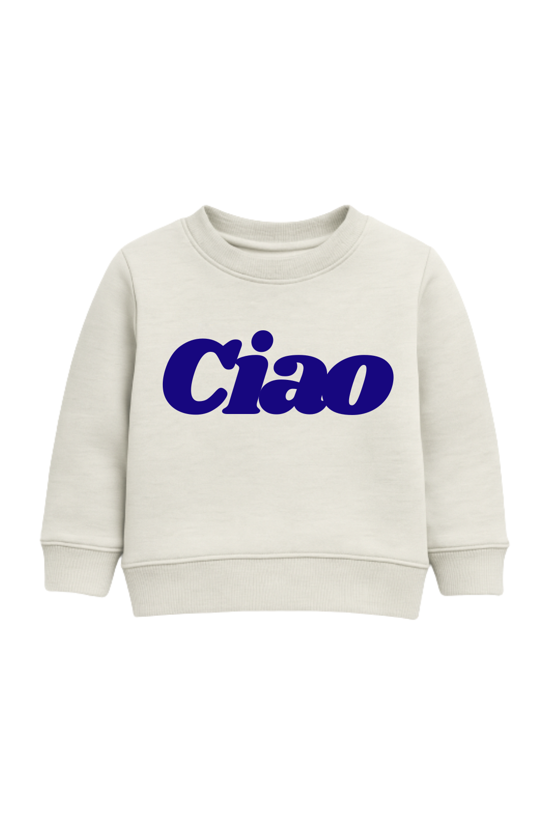 CIAO GRAY MELANGE MINI SWEATSHIRT