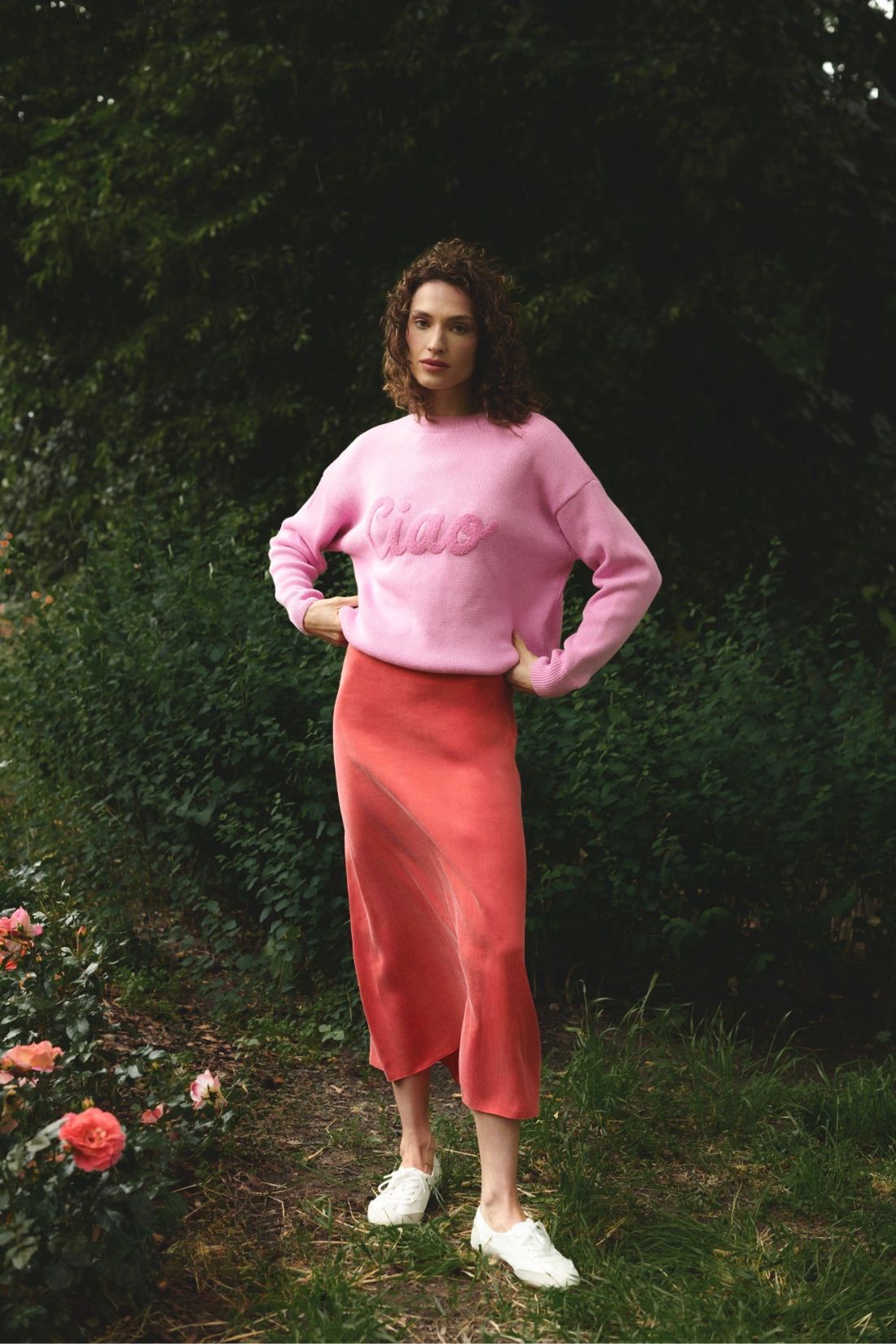 SPÓDNICA TOSKANIA CZERWONA