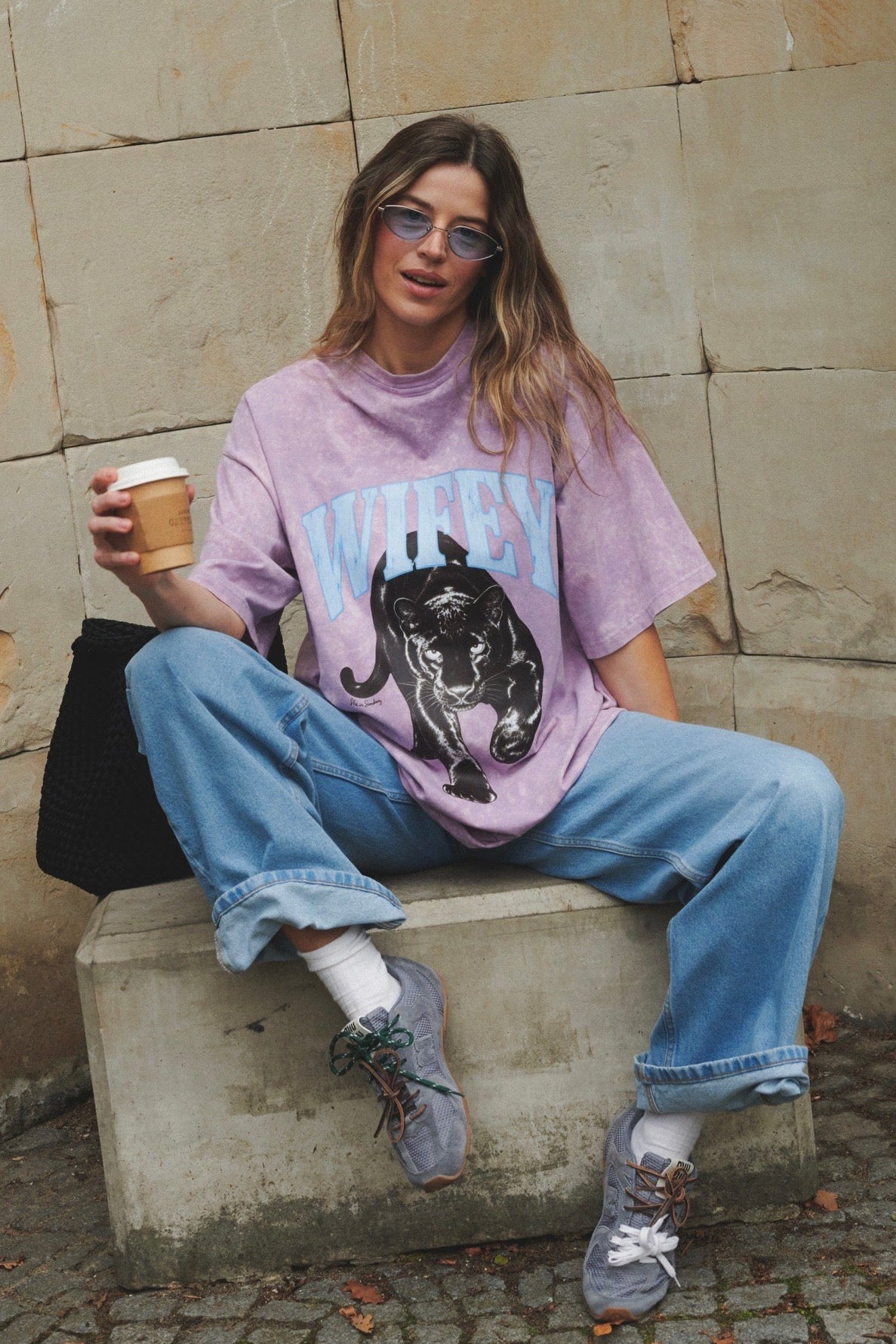 T-SHIRT PANTHER LILIOWY VINTAGE