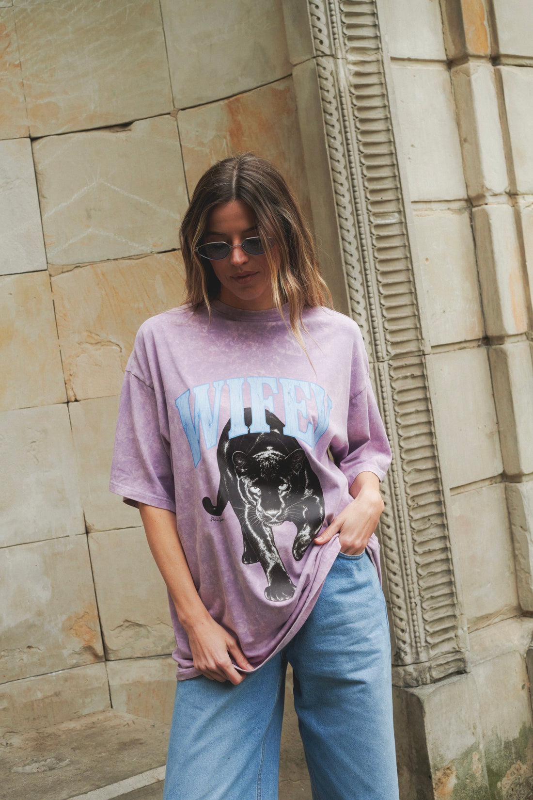T-SHIRT PANTHER LILIOWY VINTAGE