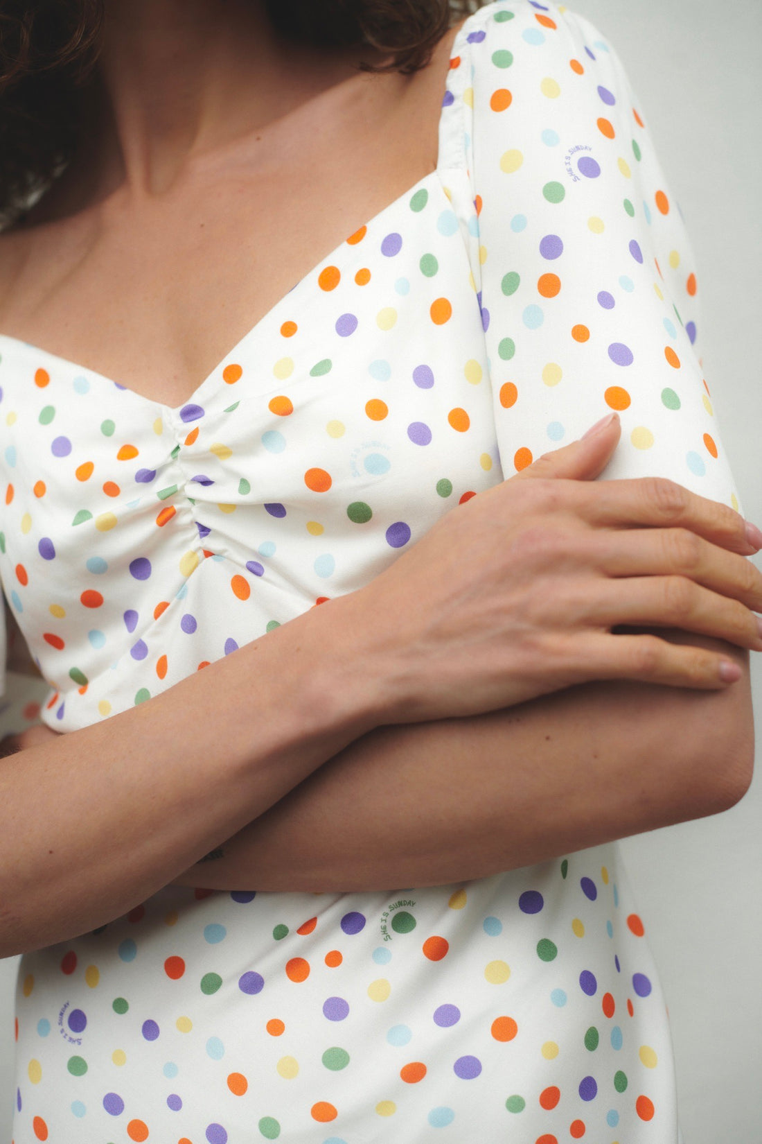 SUKIENKA AMELIA W KROPKI