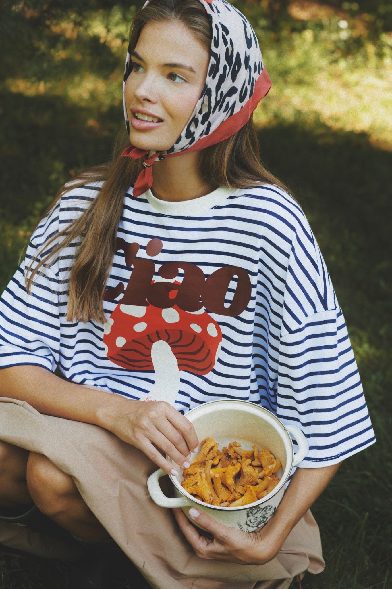 T-SHIRT CIAO AMANITA BOXY