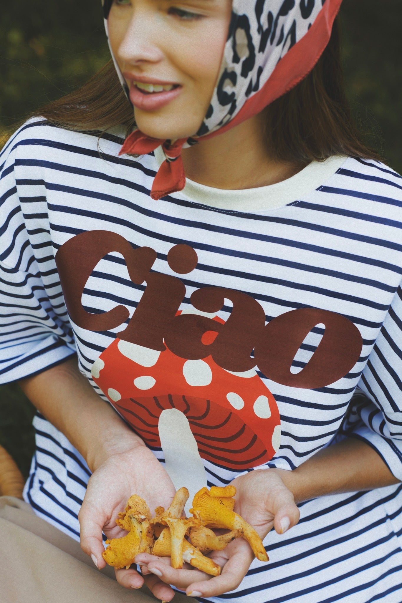 T-SHIRT CIAO AMANITA BOXY
