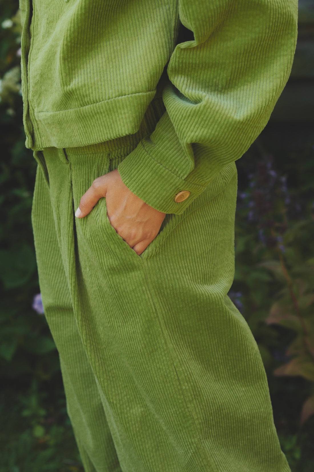 SPODNIE SELVAGGIA OLIWKOWE